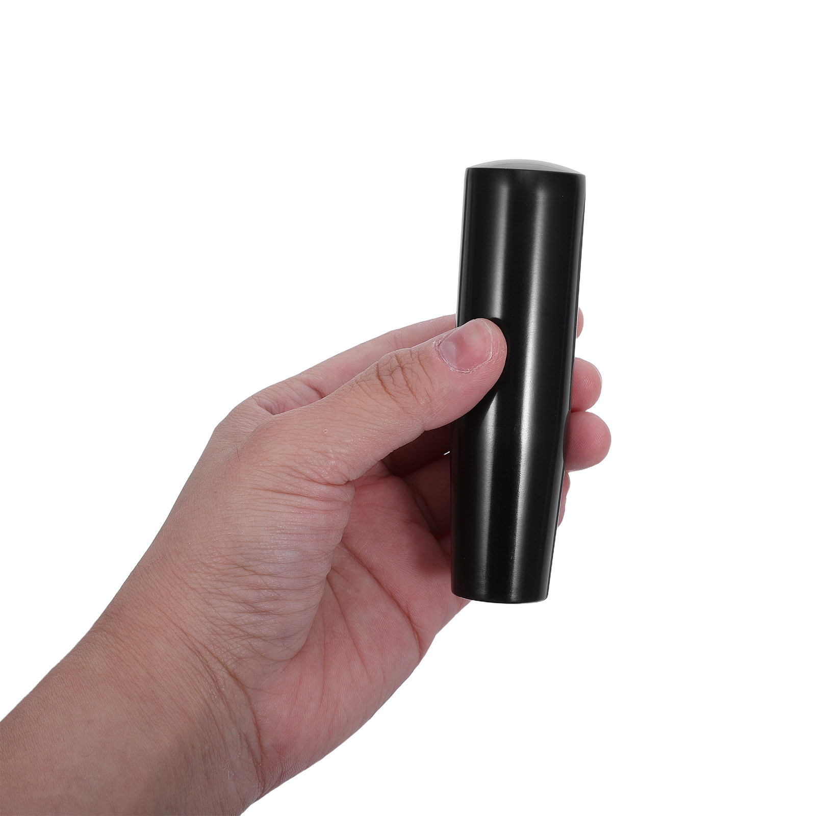 Door Handle - Manípulo Giratório Preto 10cm com Rosca