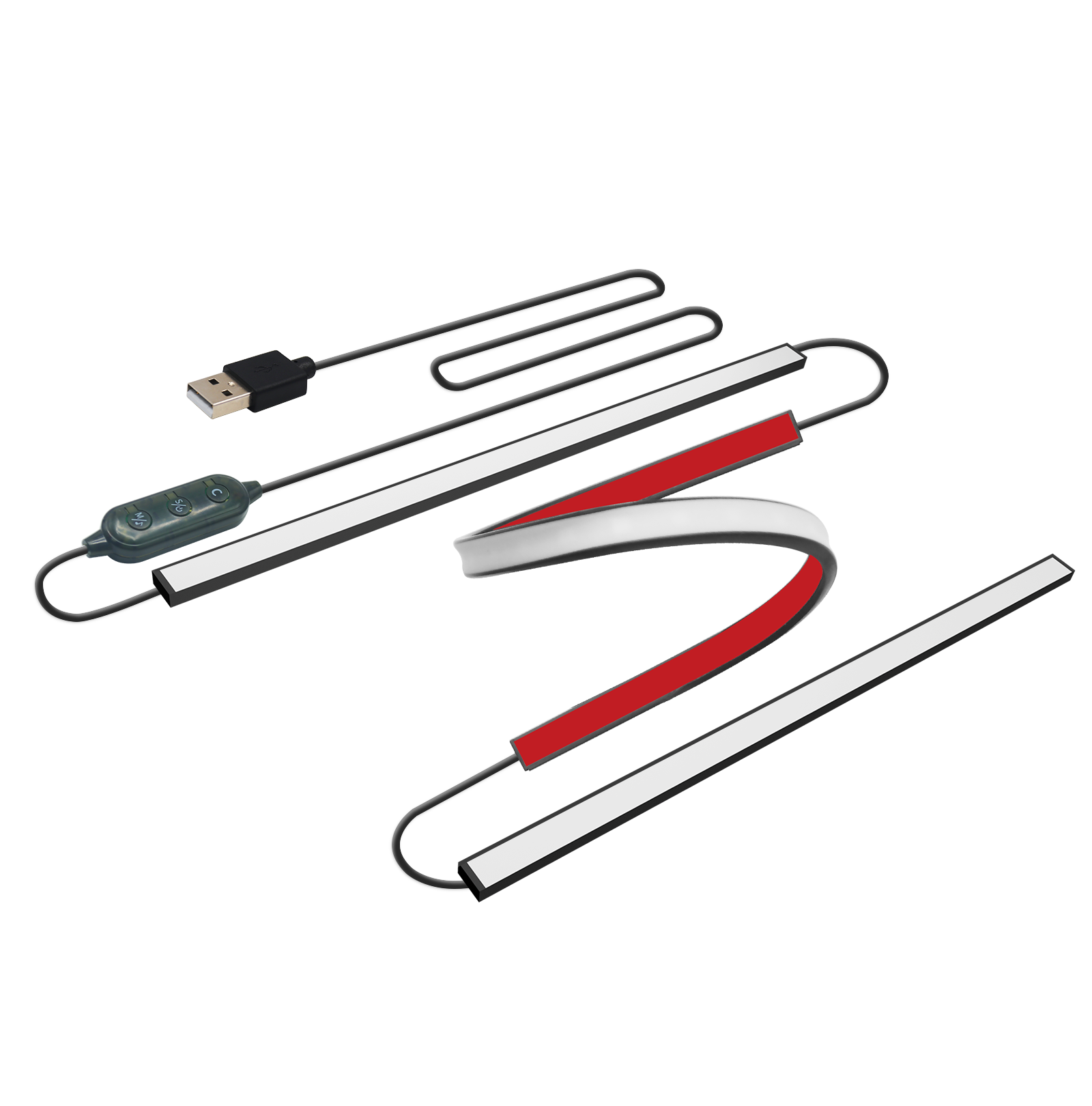 Led Strip Lights - Fita de Luz LED RGB Controlada