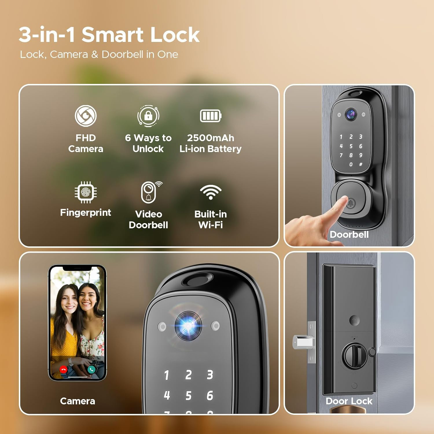 Fechadura de Porta Inteligente - Door Lock avaliação e preço