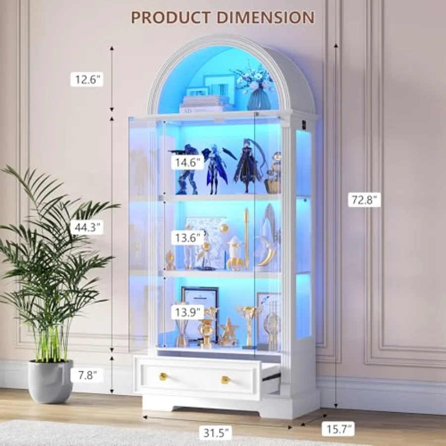 Armário de curiosidades com po - Cabinet Hinges avaliação e preço