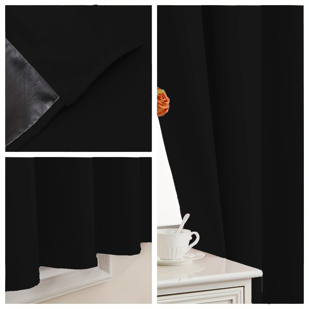 1 Peça de Cortina Simples de C - Curtain Rods avaliação e preço