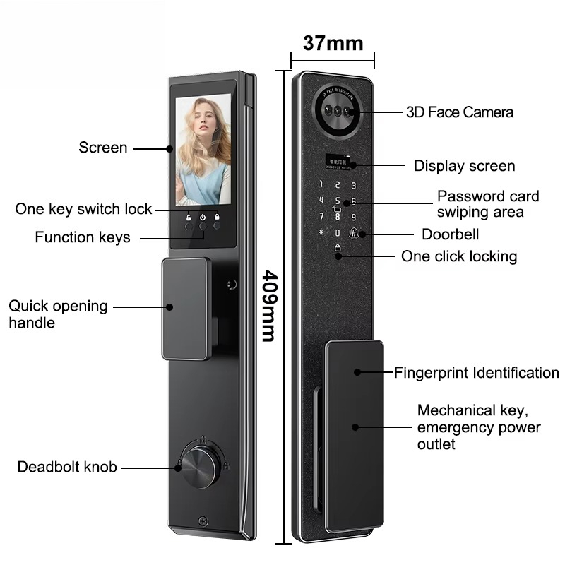 Fechadura inteligente tuya wif - Door Lock avaliação e preço