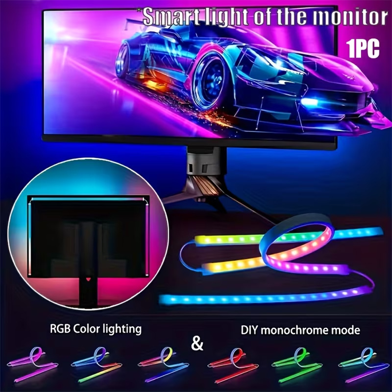 Fita de Luz RGB para Jogos, Il - Led Strip Lights avaliação e preço