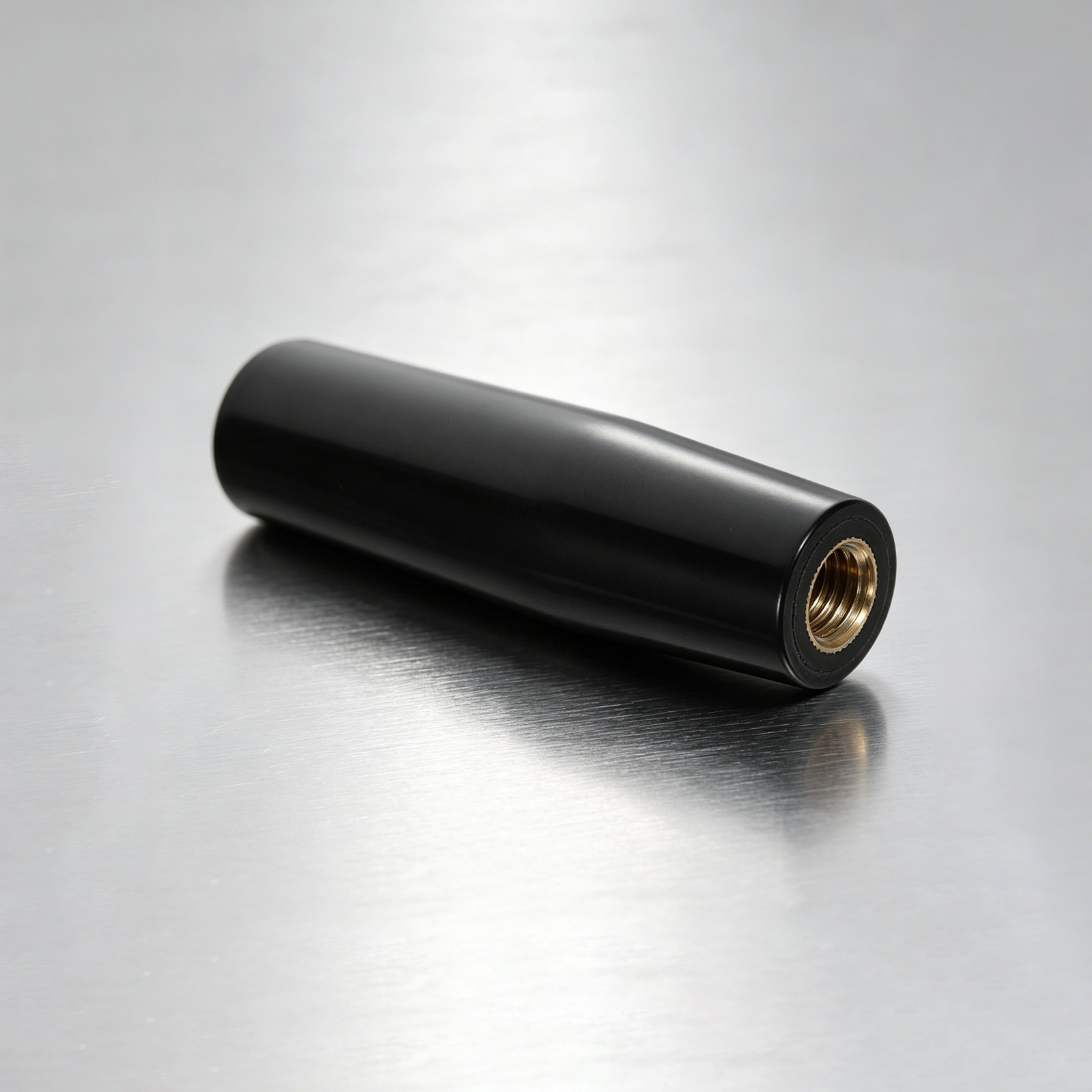 Manípulo Giratório Preto 10cm  - Door Handle avaliação e preço