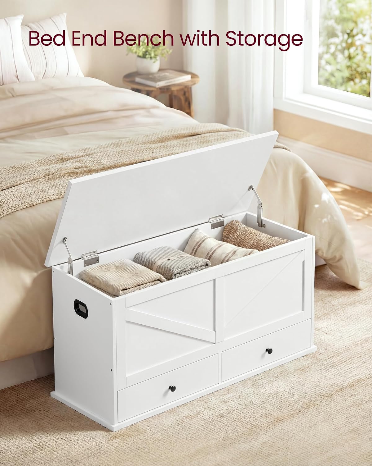 Baú de Armazenamento Estilo Fa - Cabinet Hinges avaliação e preço