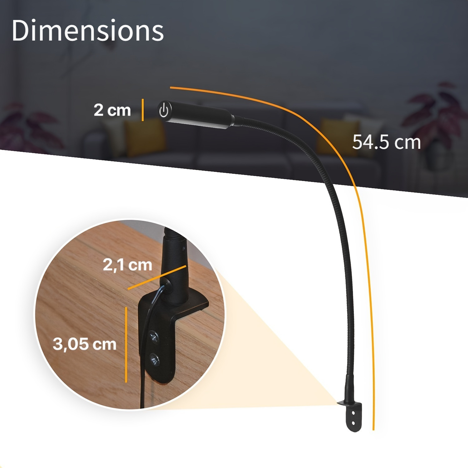 2 unidades de lâmpada de leitu - Light Switch avaliação e preço