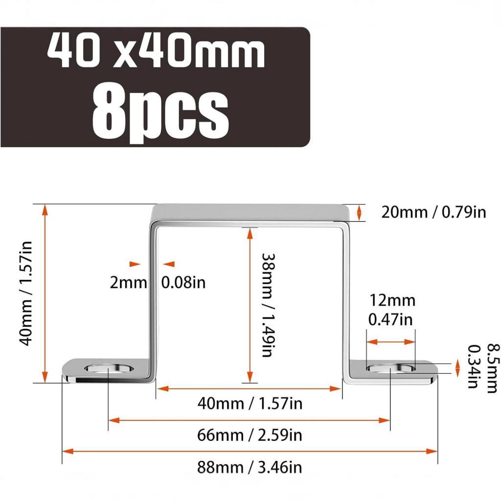 Suporte de Tubo Quadrado em Aç - Home Improvement Fence avaliação e preço
