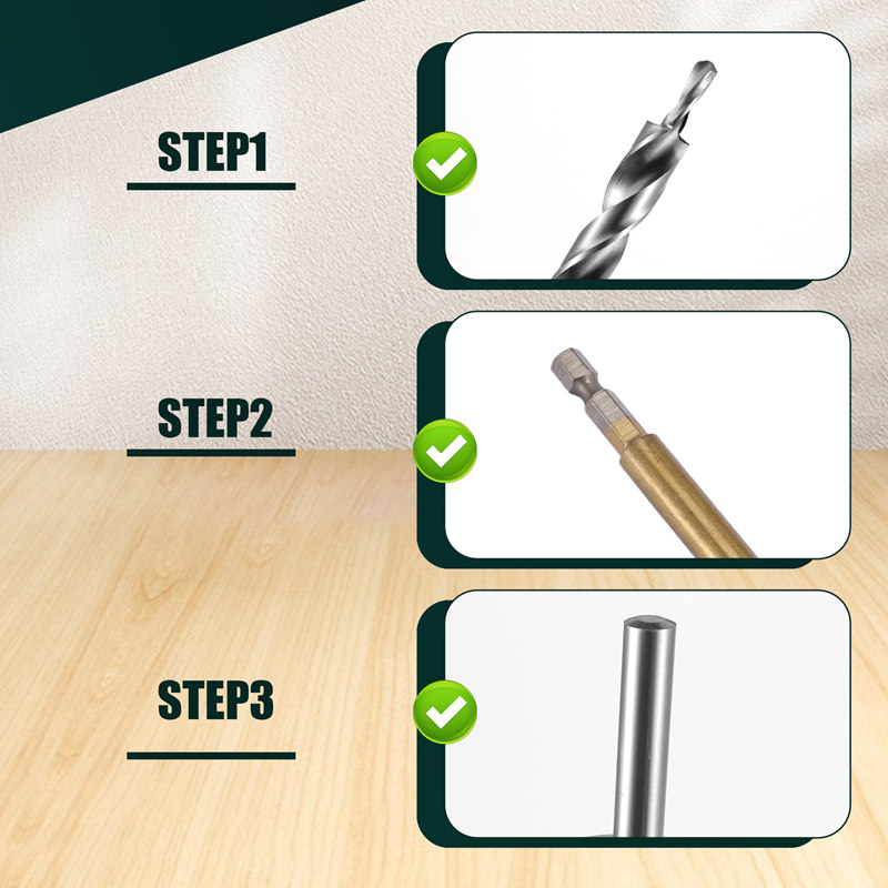 2 Peças Broca para Furos Ocult - Drill Bits avaliação e preço